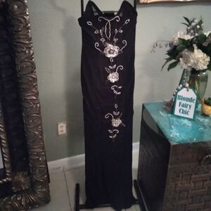 Nom De Plume sheer black dress